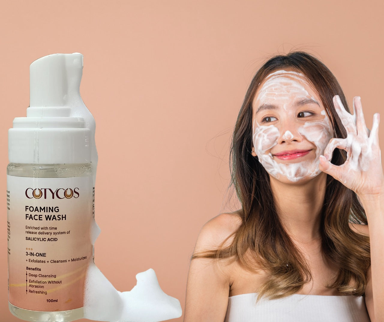 3-in-1 Foaming Face Wash